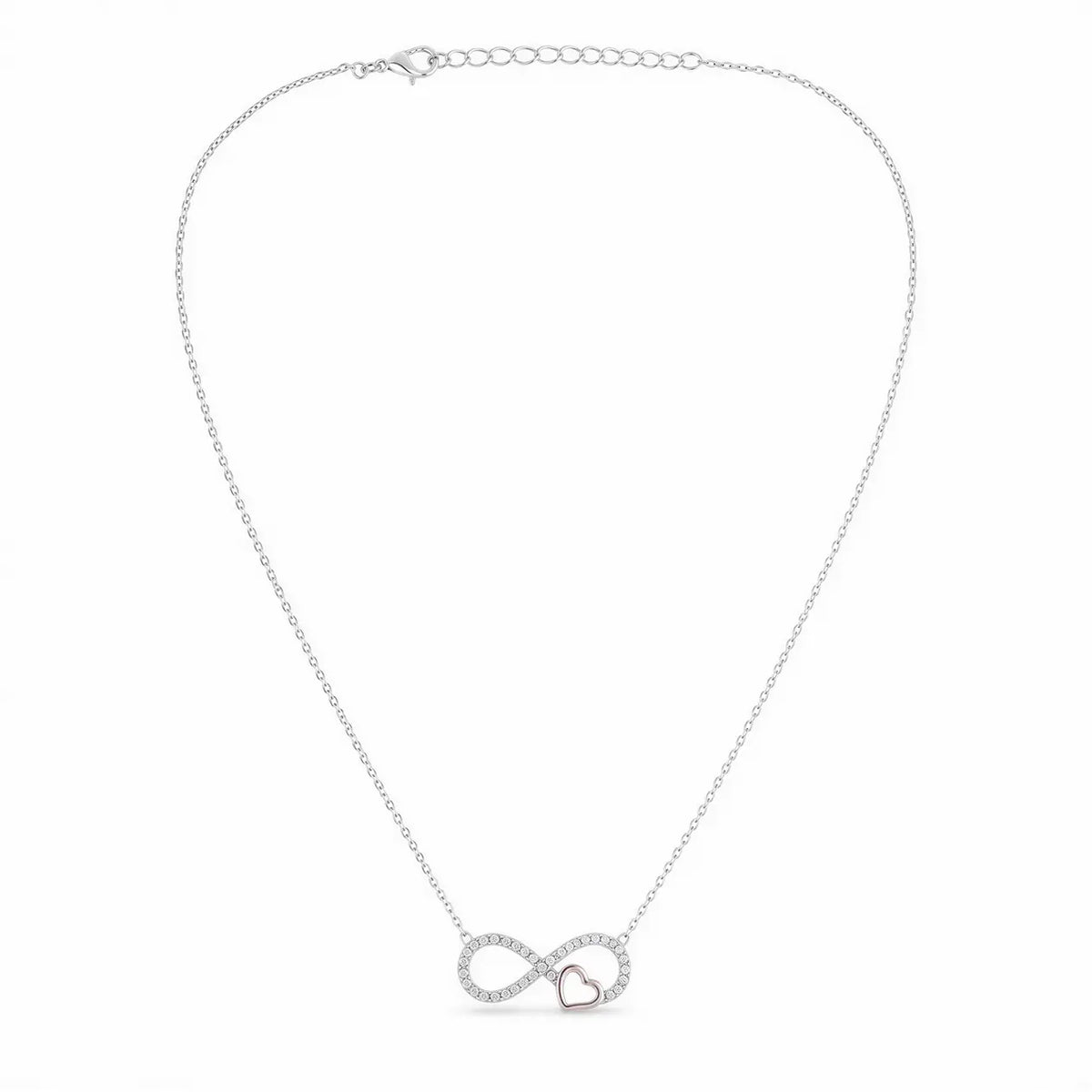 Colar Infinity Love - Prata