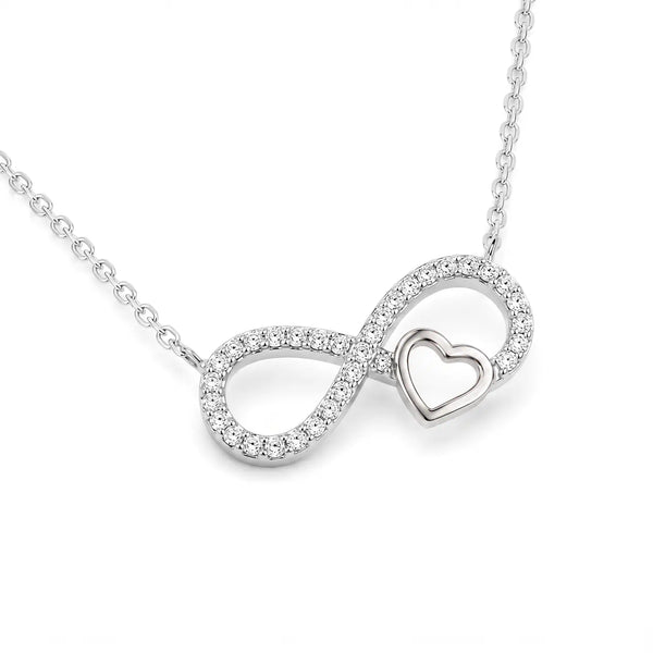 Colar Infinity Love - Prata