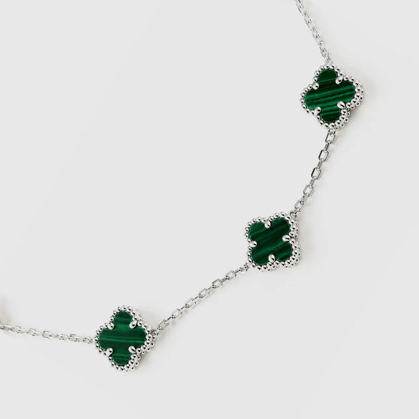 Colar Trevo Feminino - Prata