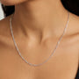 Colar Duo Fashion - Prata