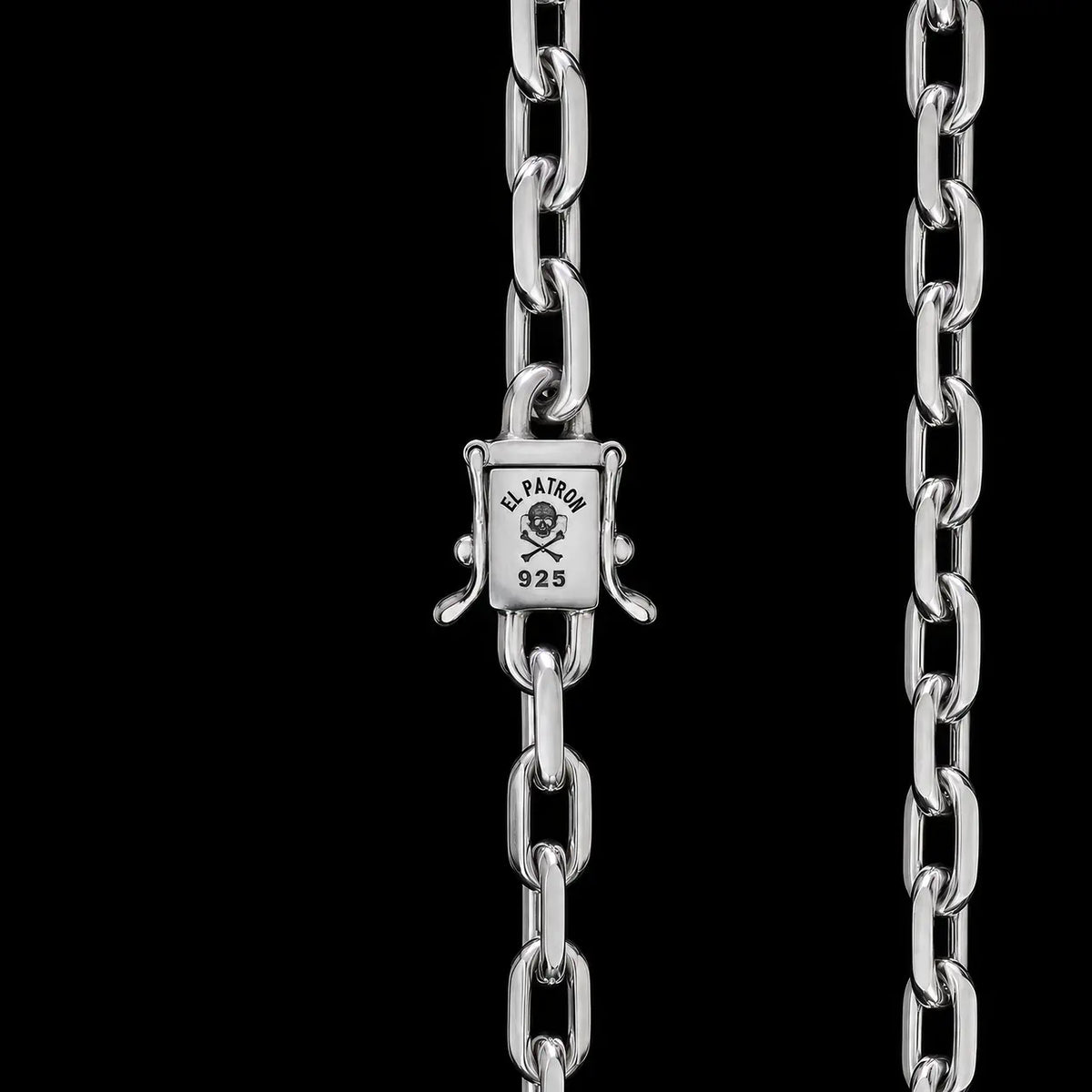 Corrente 6mm "Cadeado" 70cm com Fecho Gaveta