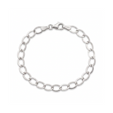 Pulseira Elo Oval em prata 925 - El Patron Platas - foto 4