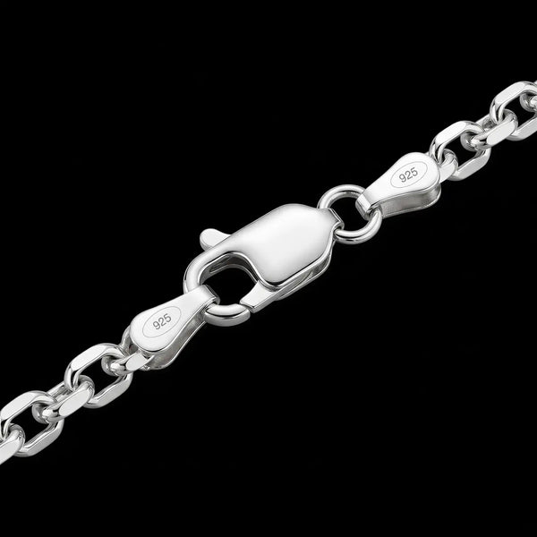 Corrente 2mm "Cadeado" 60cm