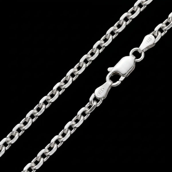 Corrente 3mm "Cadeado" 70cm