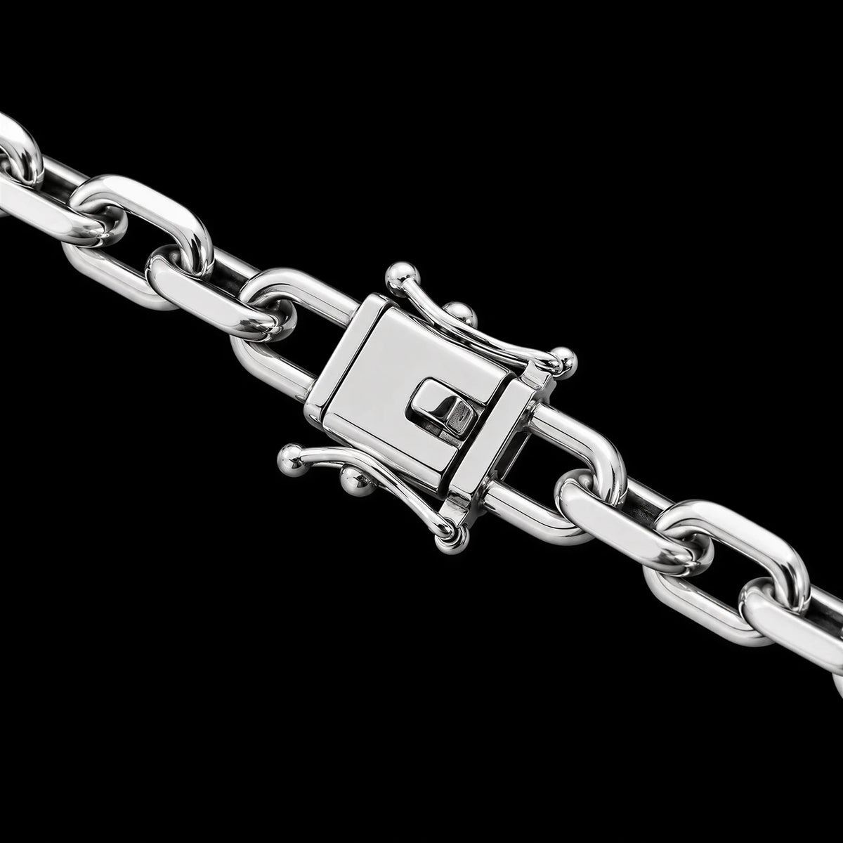 Corrente 8mm "Cadeado" 70cm com Fecho Gaveta