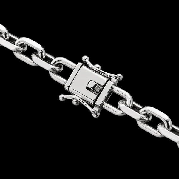 Corrente 8mm "Cadeado" 70cm com Fecho Gaveta