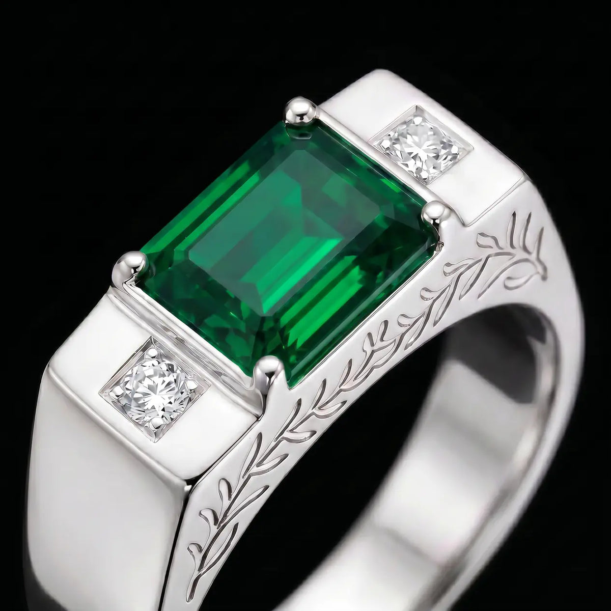 Anel Formatura Glorioso Verde