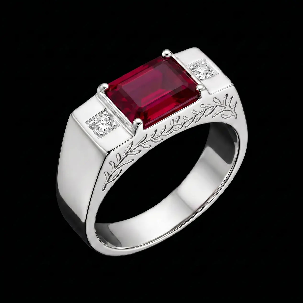 Anel Formatura Glorioso Vermelho