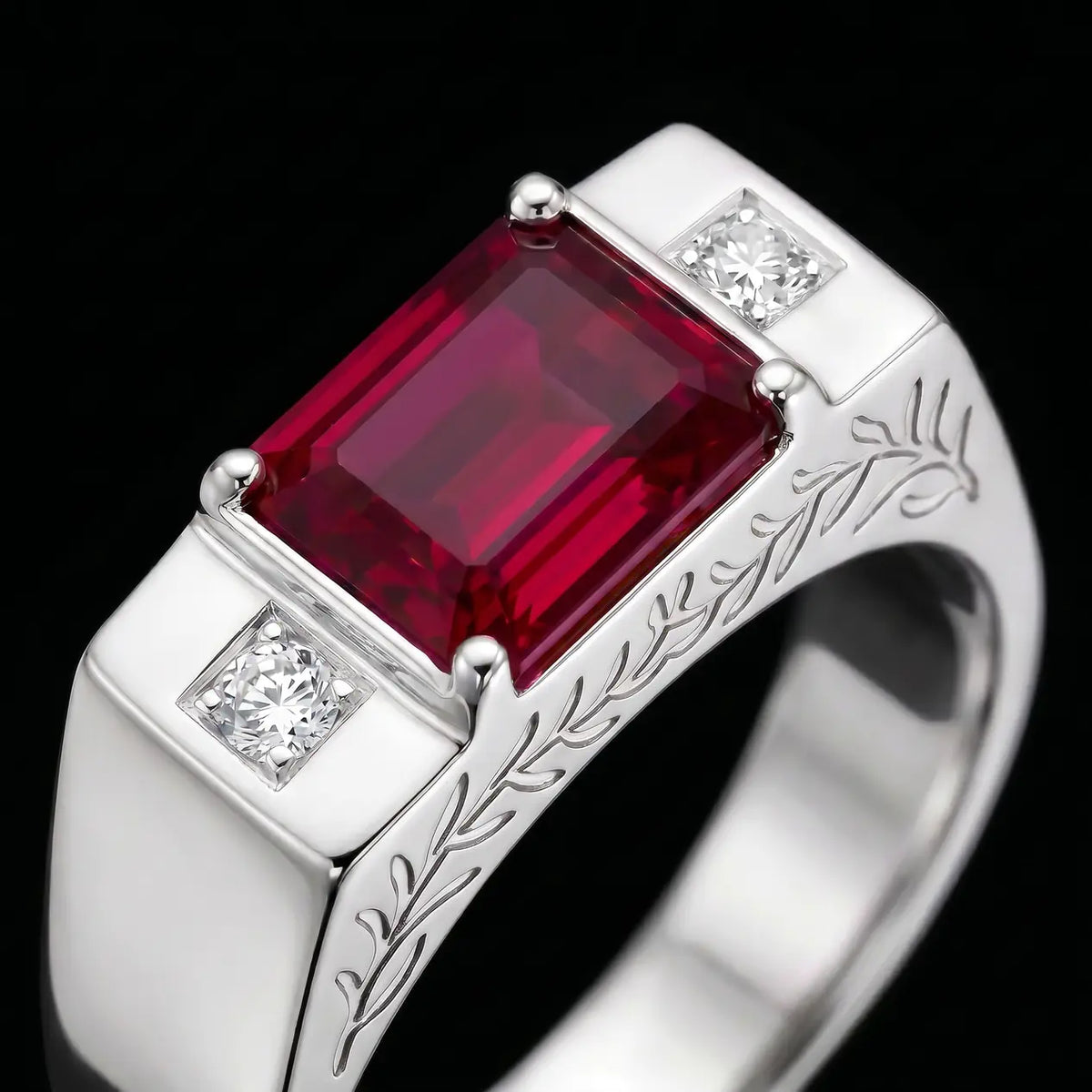 Anel Formatura Glorioso Vermelho