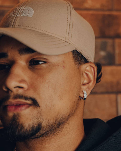 Brinco Argola "ICE" Cravejado TRAPSTAR