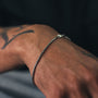Pulseira Indiana Shimla 2mm em prata 925 - El Patron Platas - foto 3