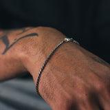 Pulseira Indiana Ishan 2,5mm em prata 925 - El Patron Platas - foto 6