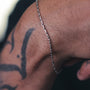 Pulseira Indiana Surat 1,5mm em prata 925 - El Patron Platas - foto 3