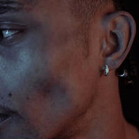 Brinco Argola "ICE" Cravejado Luxo by EL Patron Platas