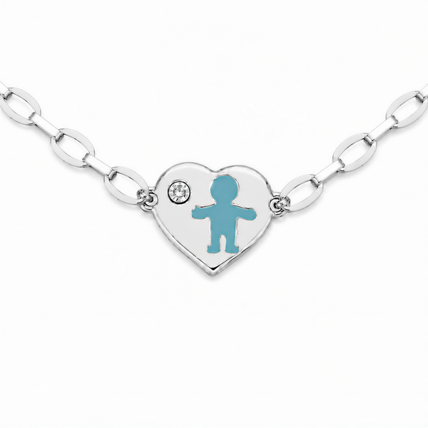 Pulseira Minimal Kids Boy em prata 925 - El Patron Platas - foto 4