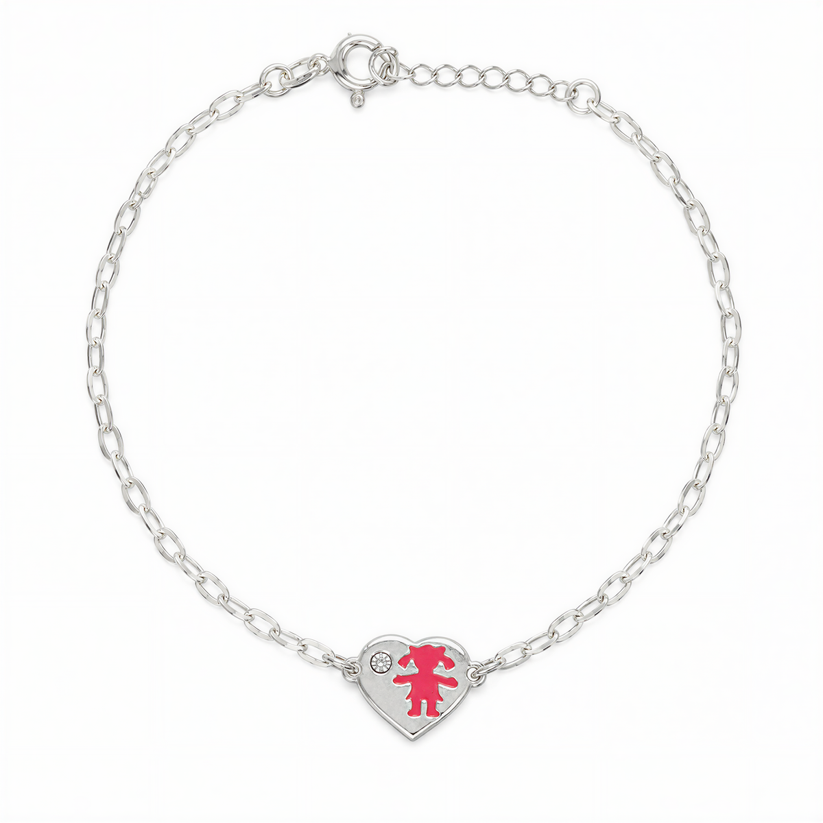 Pulseira Minimal Kids Girl em prata 925 - El Patron Platas - foto 3