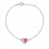 Pulseira Minimal Kids Girl em prata 925 - El Patron Platas - foto 3
