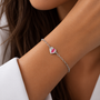Pulseira Minimal Kids Girl em prata 925 - El Patron Platas - foto 1