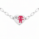 Pulseira Minimal Kids Girl em prata 925 - El Patron Platas - foto 4