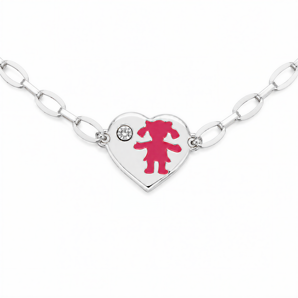 Pulseira Minimal Kids Girl em prata 925 - El Patron Platas - foto 4