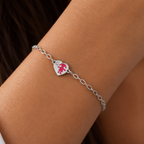 Pulseira Minimal Kids Girl em prata 925 - El Patron Platas - foto 2