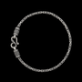 Pulseira Indiana Indore 2mm - Prata