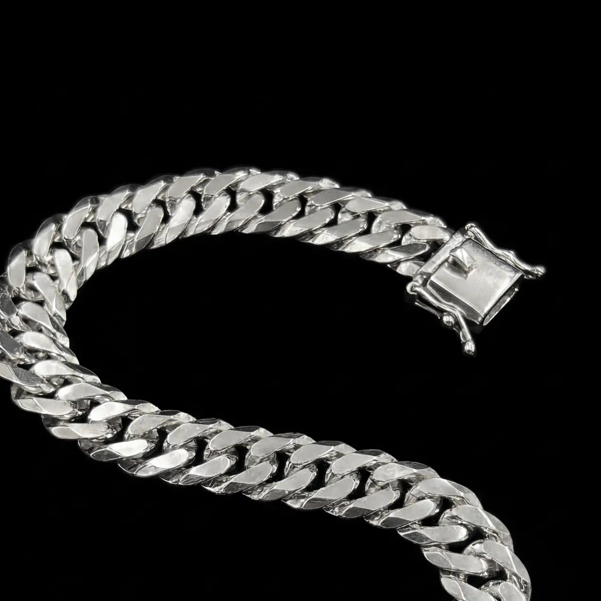 Pulseira  10mm Duplo Grume com Fecho Gaveta