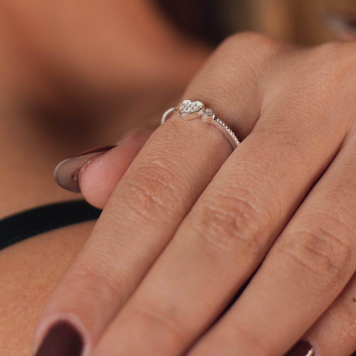 Anel Love Ice - Prata