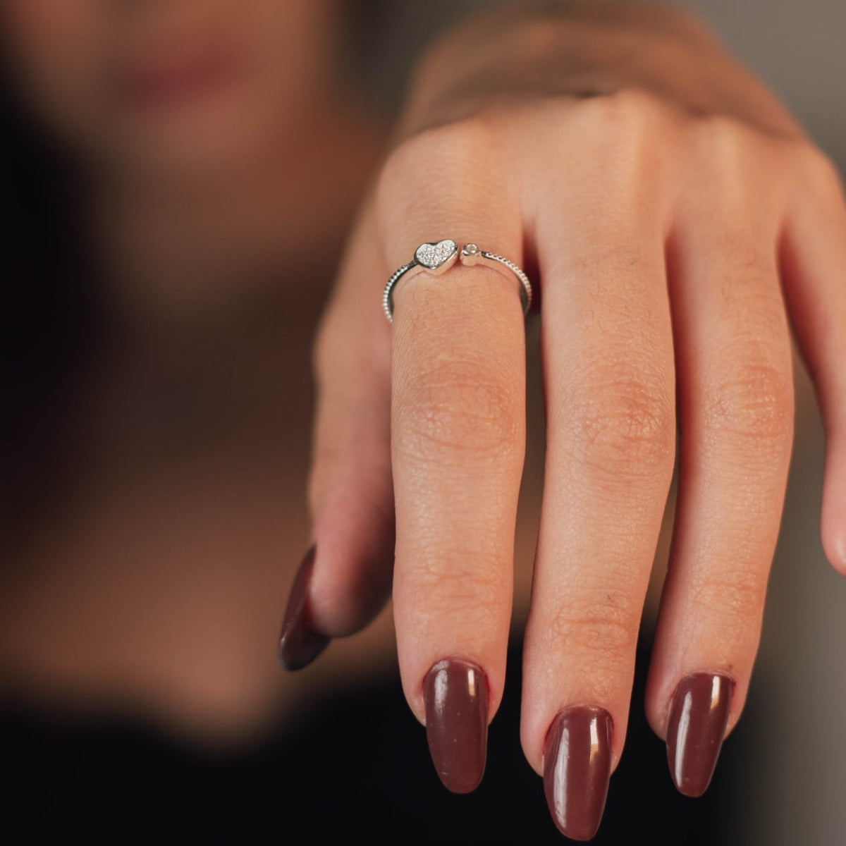 Anel Love Ice - Prata