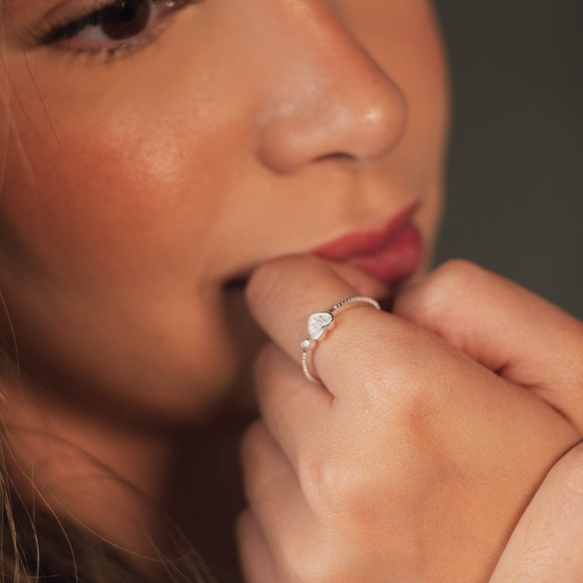 Anel Love Ice - Prata