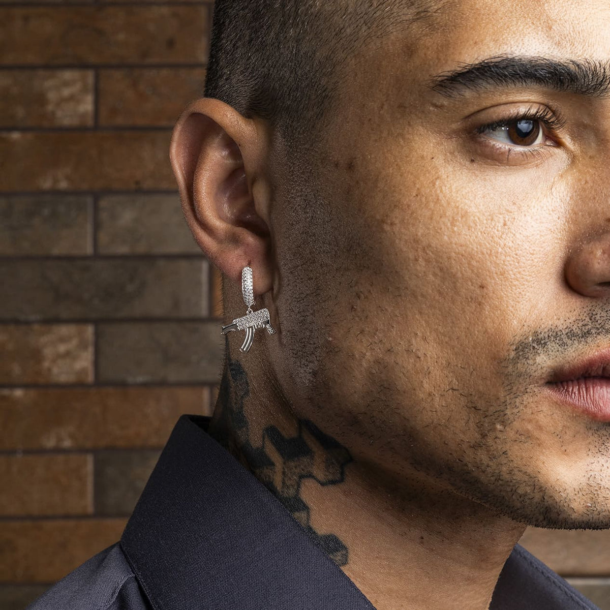 Brinco Argola ICE Shot