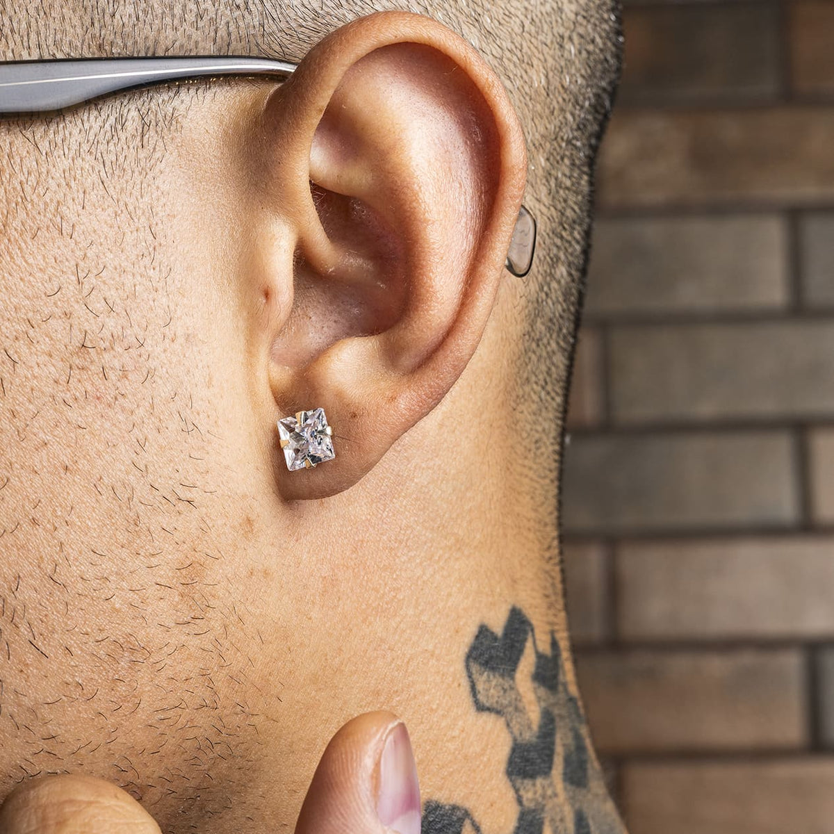 Brinco Cintilante 7mm