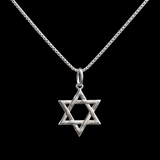 Conjunto Estrela de Davi com corrente Veneziana 60cm em prata 925 - El Patron Platas - foto 4