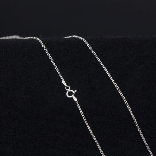 Corrente 1mm "Cadeadinho" 60cm