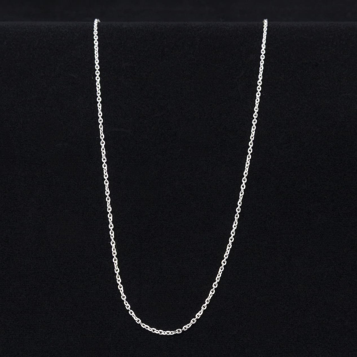 Corrente 1mm "Cadeadinho" 60cm