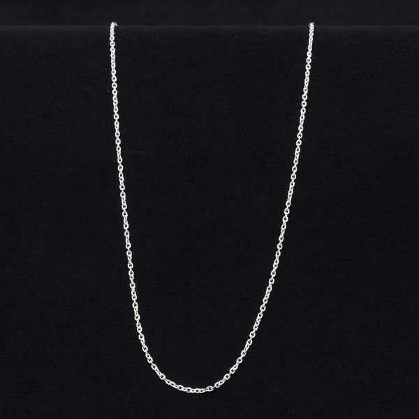 Corrente 1mm "Cadeadinho" 60cm