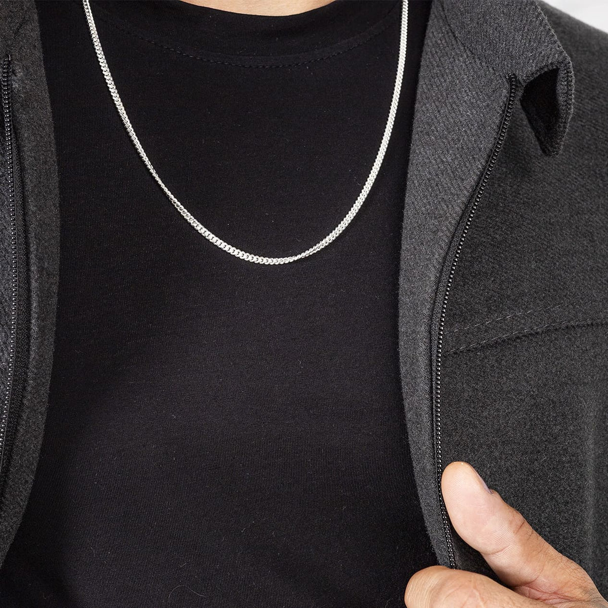 Corrente 3mm Cubana 50cm