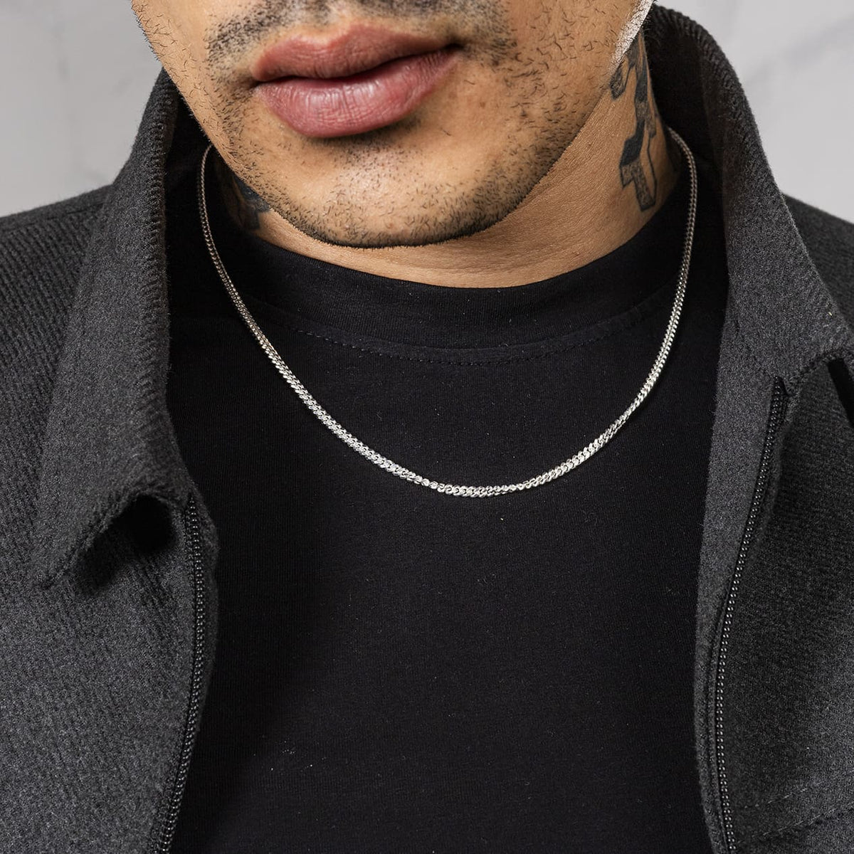 Corrente 3mm Cubana 50cm