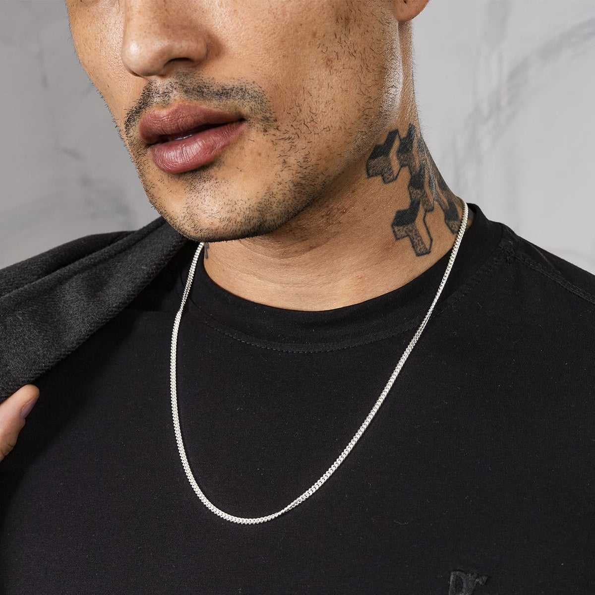 Corrente 3mm Cubana 60cm