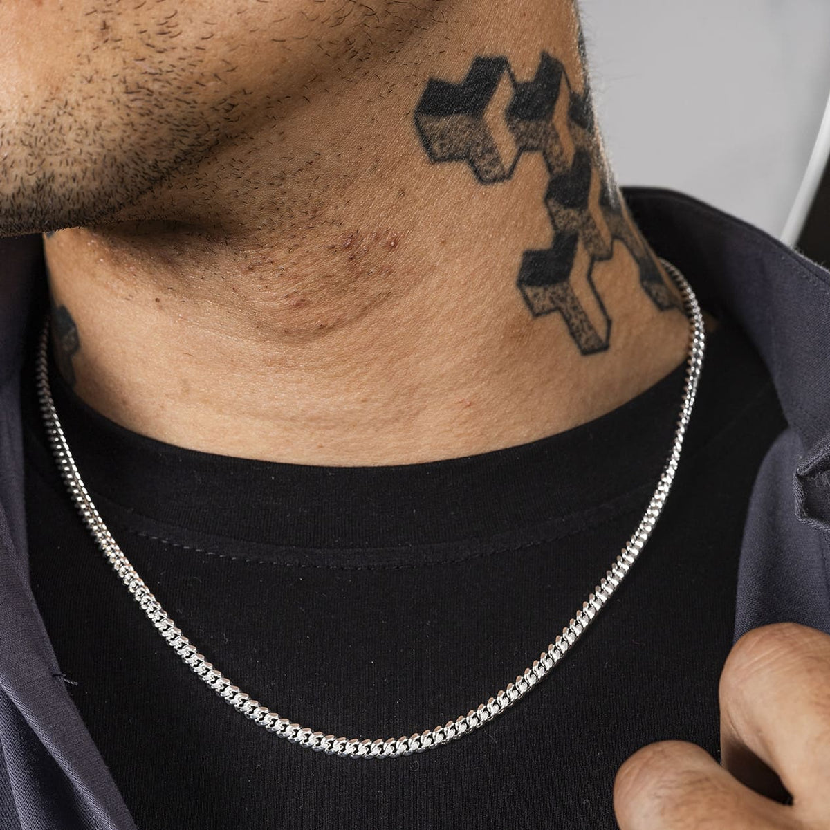 Corrente 4mm Cubana 50cm