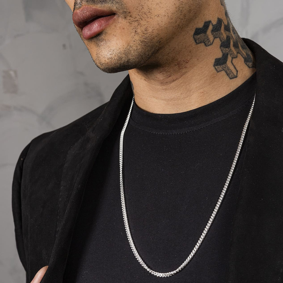 Corrente 4mm Cubana 70cm