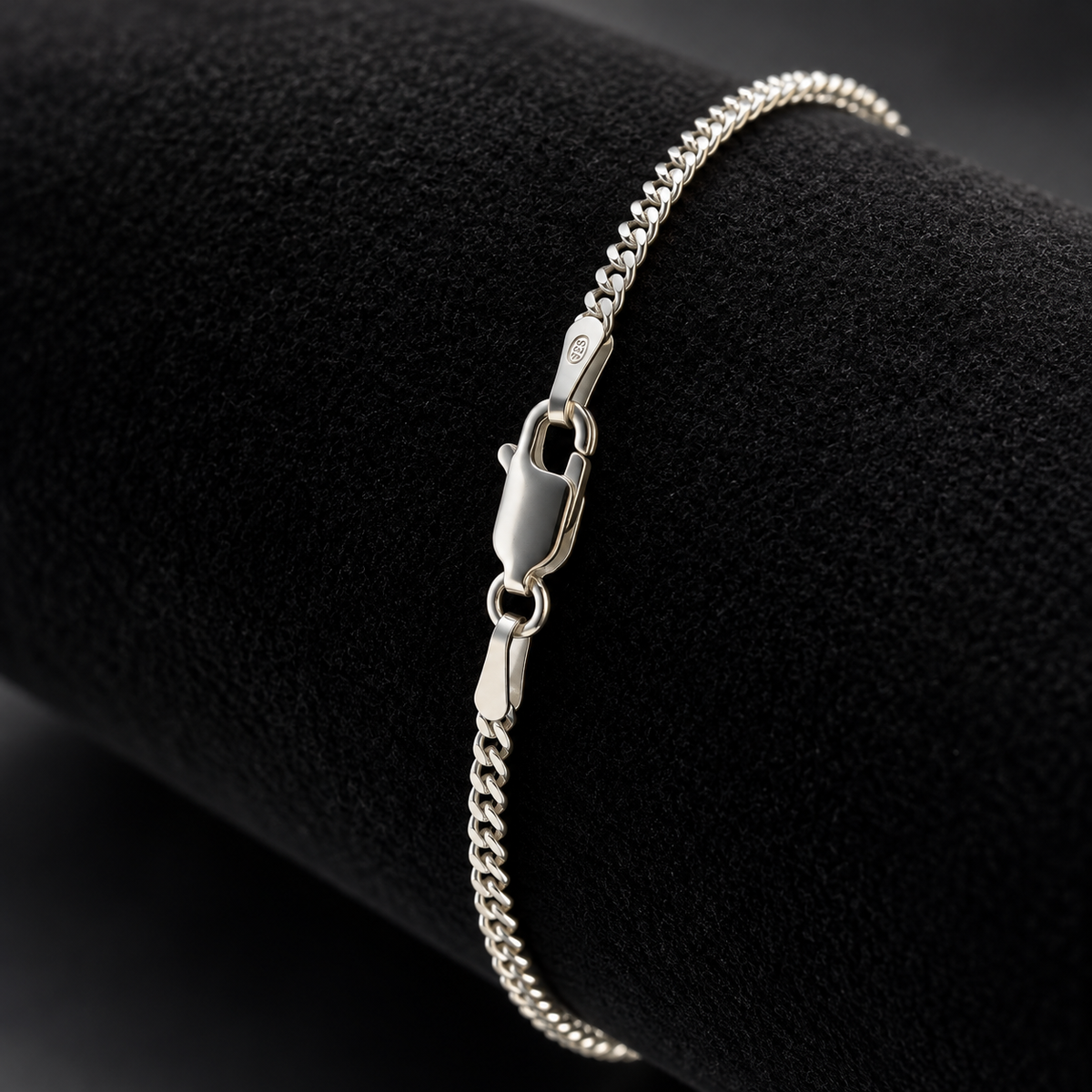 Pulseira 2mm Cubana em prata 925 - El Patron Platas - foto 3