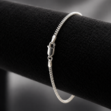 Pulseira 2mm Cubana em prata 925 - El Patron Platas - foto 4