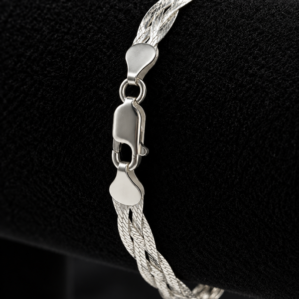 Pulseira Atena em prata 925 - El Patron Platas - foto 4