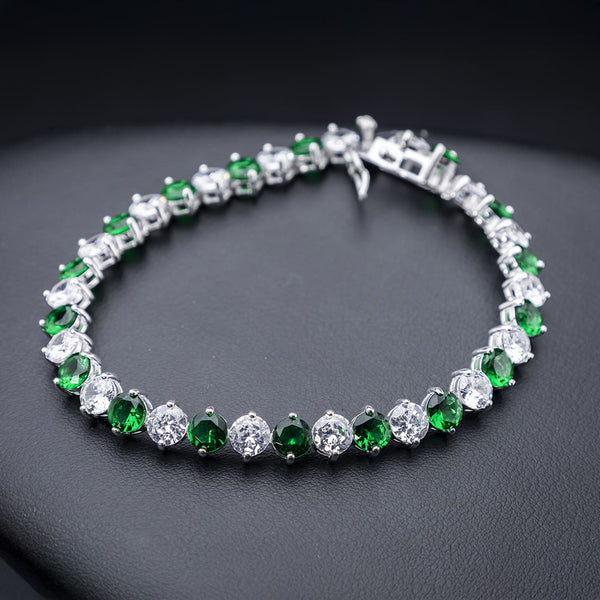 Pulseira Esmerald Crown