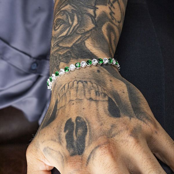 Pulseira Esmerald Crown