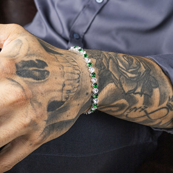 Pulseira Esmerald Crown