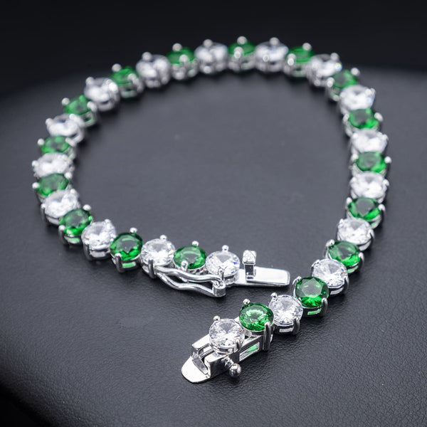 Pulseira Esmerald Crown