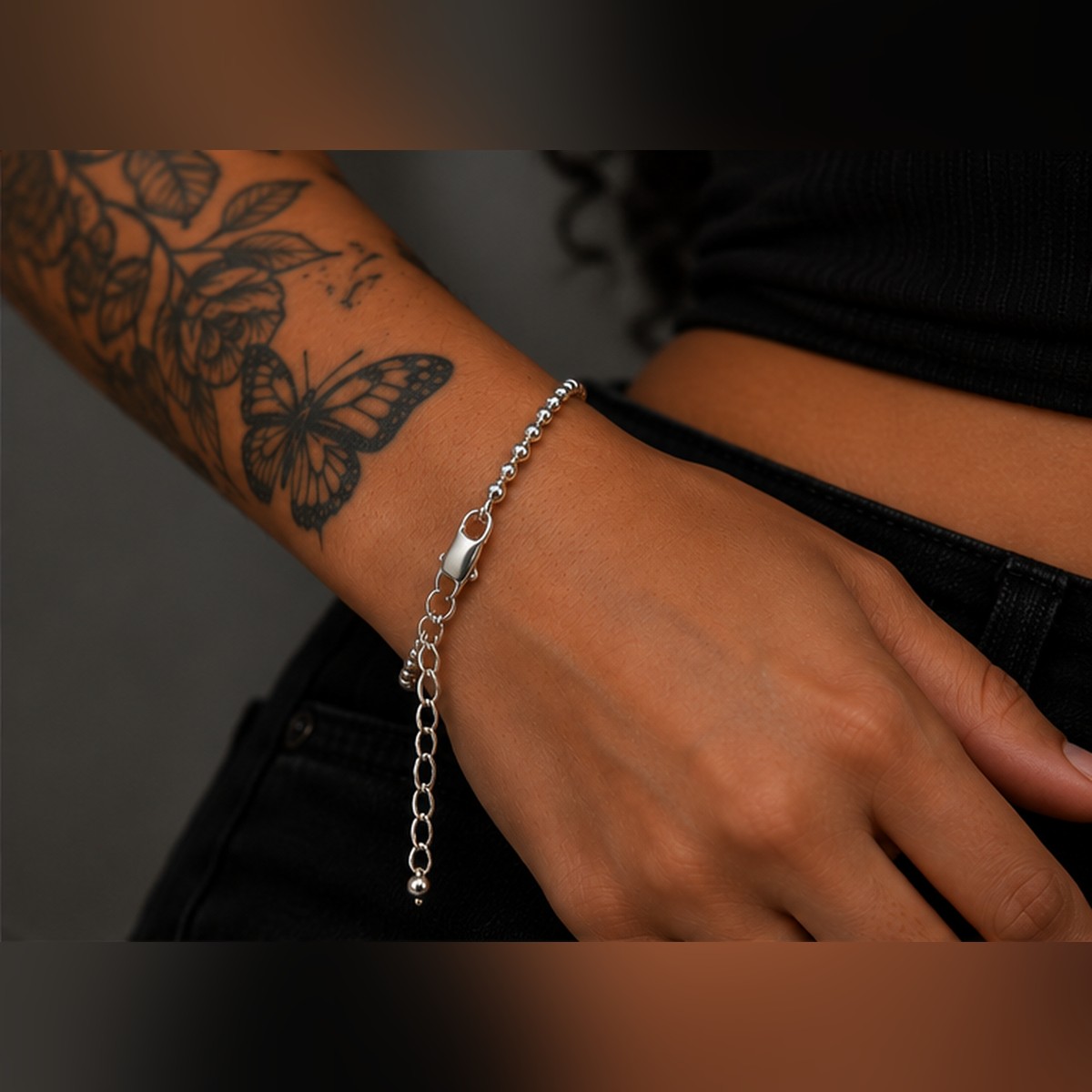Pulseira Multi Esfera em prata 925 - El Patron Platas - foto 2