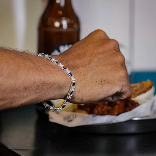 Pulseira Riviera Atlântico - 4mm by El Patron Platas